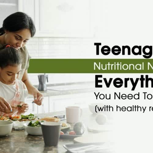 Mother and daughter cooking a healthy meal together