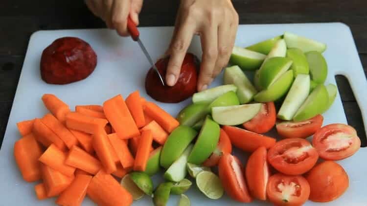 How to cut Vegetables