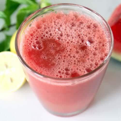 Watermelon Lemon Mint Juice