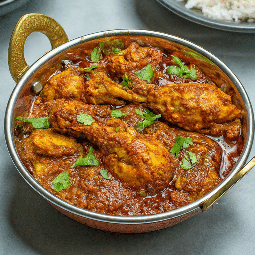 Spicy Tangy Kadhai Chicken