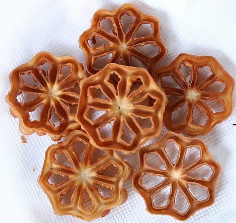 Rose Cookies / Achapam 