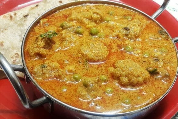 காலிஃபிளவர் பட்டாணி குருமா