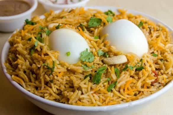 முட்டை பிரியாணி
