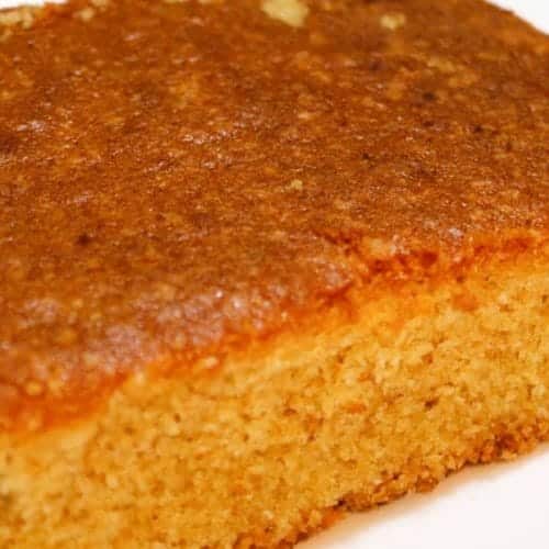 Eggless Rava Cake