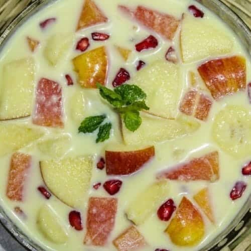 Fruit Custard Salad