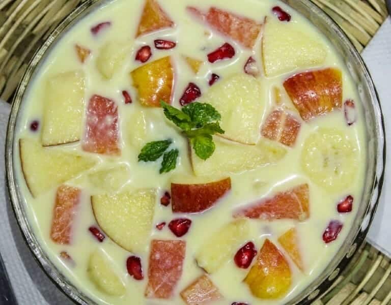 Fruit Custard Salad