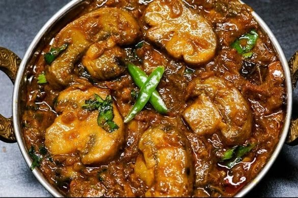 பெப்பர் மஷ்ரூம் கிரேவி