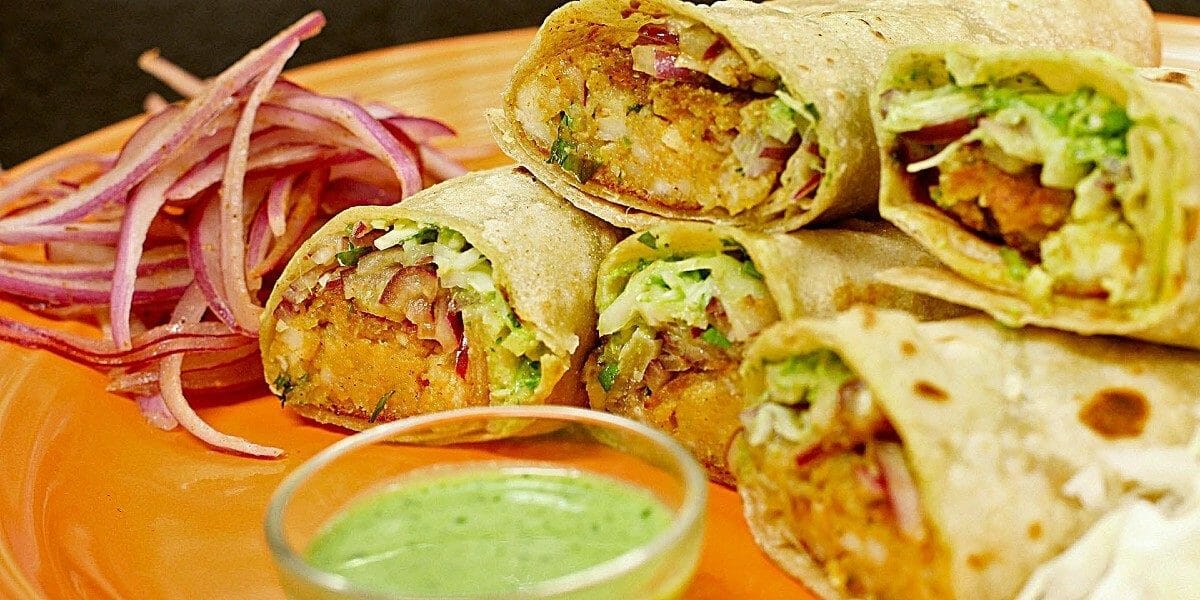 Chapati Veg Roll