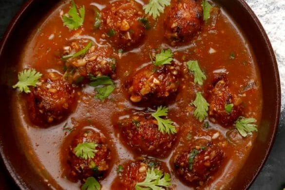 வெஜிடபிள் மஞ்சூரியன் கிரேவி