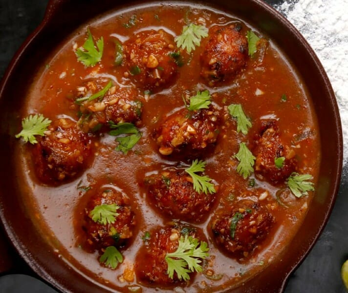 Vegetable Manchurian Gravy