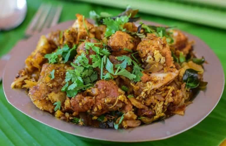 சிக்கன் கொத்து பரோட்டா