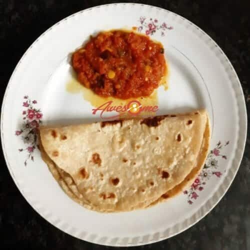 Chapati Thakkali Thokku