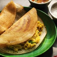 மசாலா தோசை 4 Masala Dosa