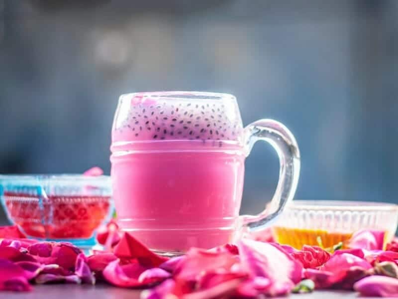 Rose Milk Sharbat