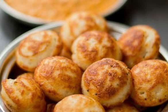 வாழைப்பழ பணியாரம் கார சட்னி