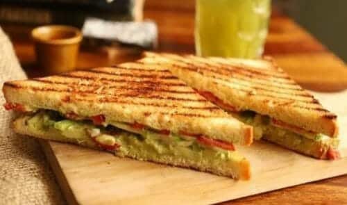 வெஜ் மசாலா சாண்ட்விச் ரெசிபி - Veg Masala Sandwich Recipe in Tamil