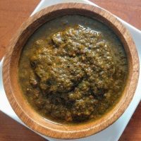ஆந்திரா ஸ்டைல் கொத்தமல்லி தொக்கு 4 Coriander Thokku