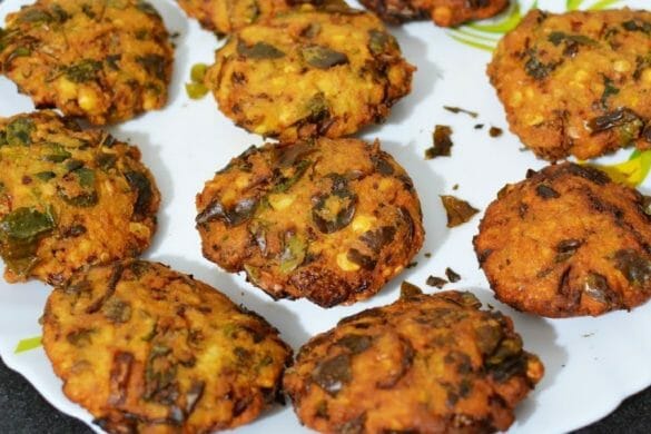 முருங்கைக்கீரை வடை