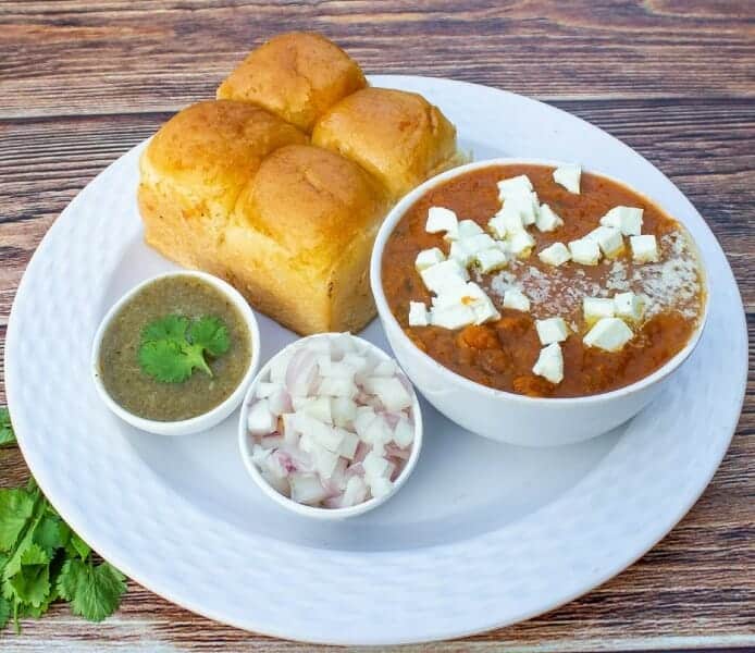 Paneer Pav Bhaji / பன்னீர் பாவ் பாஜி