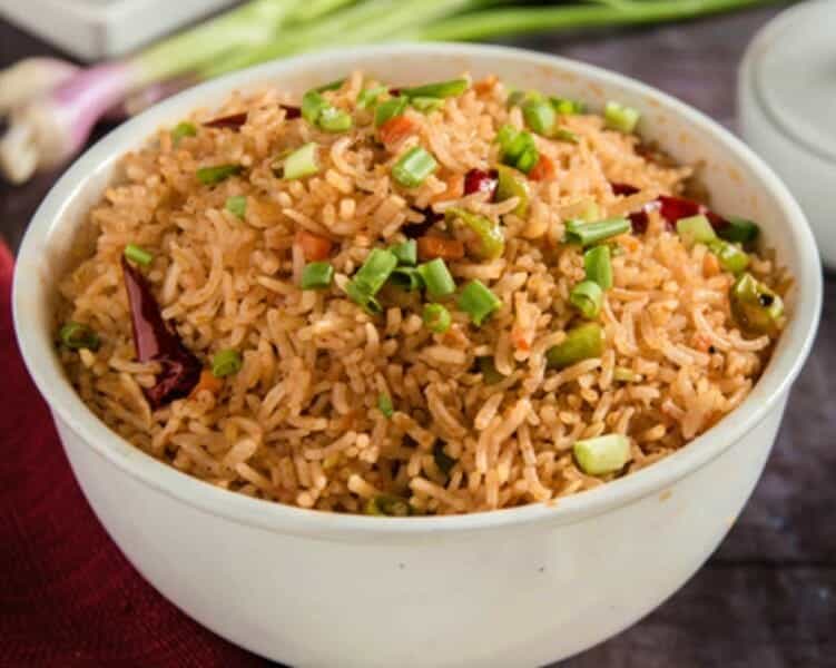 Chicken Szechuan Fried Rice / சிக்கன் செஷ்வான் ஃப்ரைட் ரைஸ்