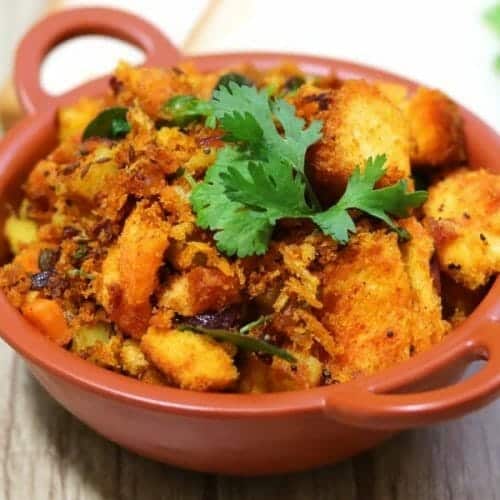 Bread Upma / பிரட் உப்புமா