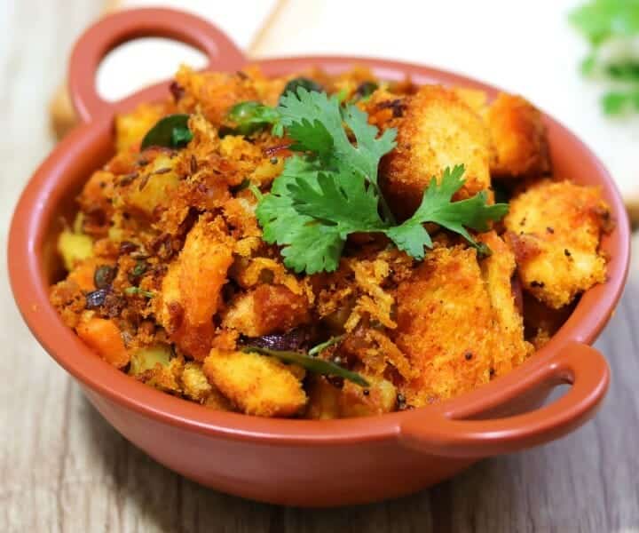 Bread Upma / பிரட் உப்புமா