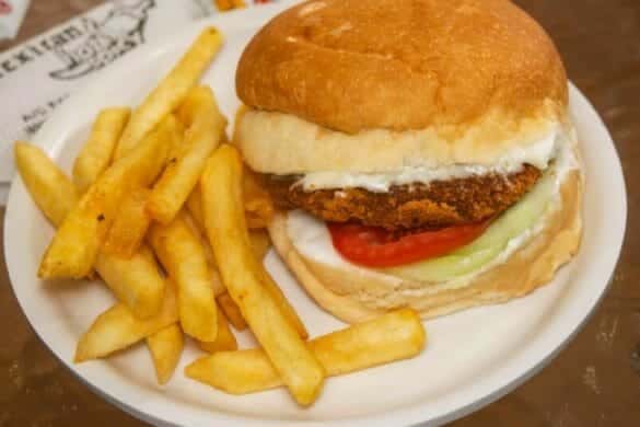 Chicken Tikka Burger