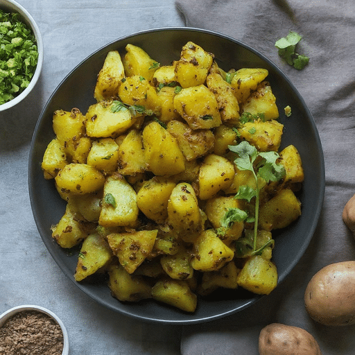 Vrat Ke Jeera Aloo