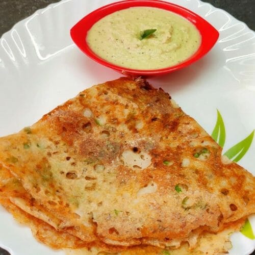 Wheat Dosa (Godhuma Dosa)