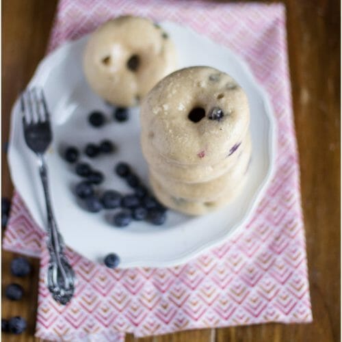 Glazed Blueberry Donut