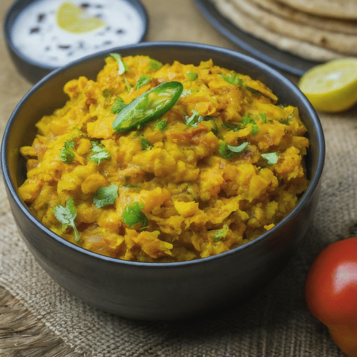 Pithla Bhakri