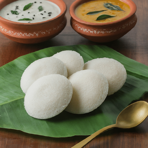 Fluffy star shaped Thatte Idli a visual and culinary delight