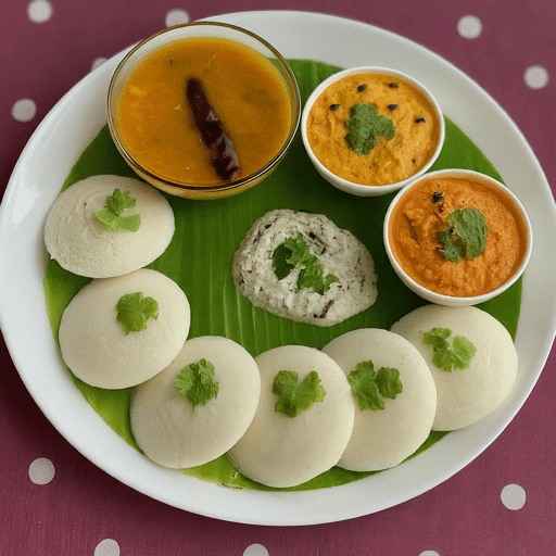 Idli sambhar food