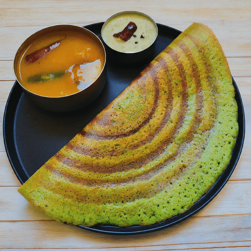 Pesarattu green gram dosa