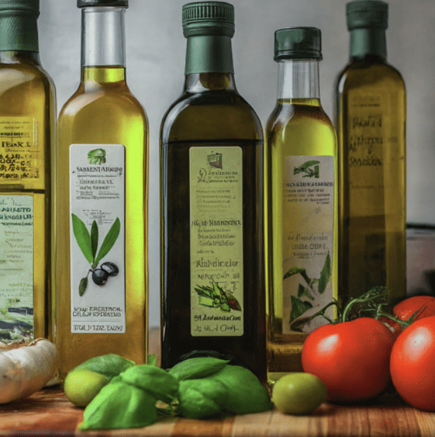 Types of olive oil for cooking