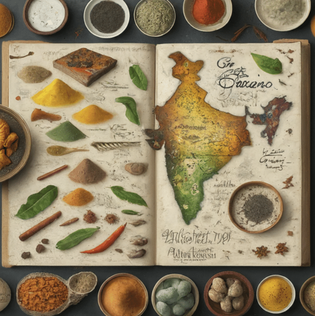 Main Spices of North Indian and South Indian Cooking