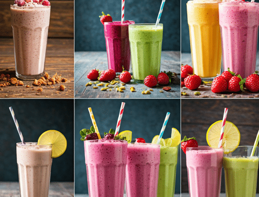 10 Delicious Smoothie Recipes for a Refreshing Treat