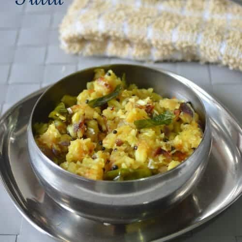 Potato Puttu