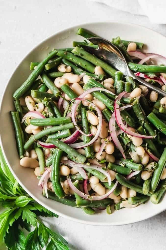 Green and White Bean Salad