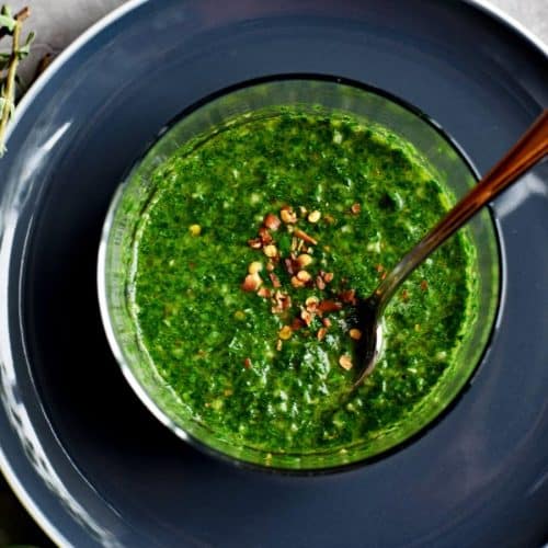 Easy and Simple Chimichurri Sauce