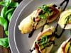 Honey Ricotta and Peach Bruschetta