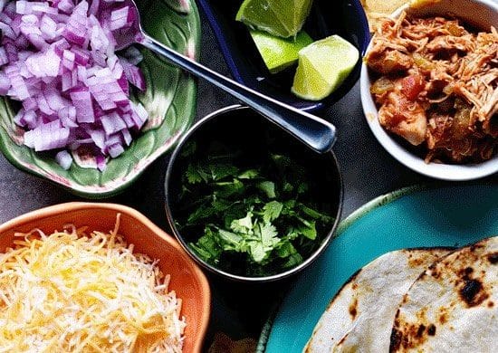 Slow Cooker Chicken Tacos