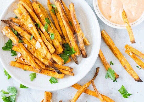 Sweet n Spicy Sweet Potato Fries