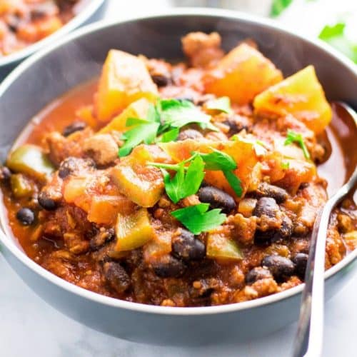 Tasty Butternut Squash Chili