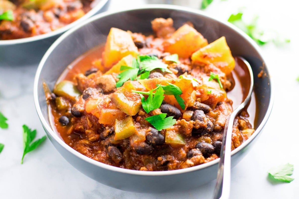 Tasty Butternut Squash Chili