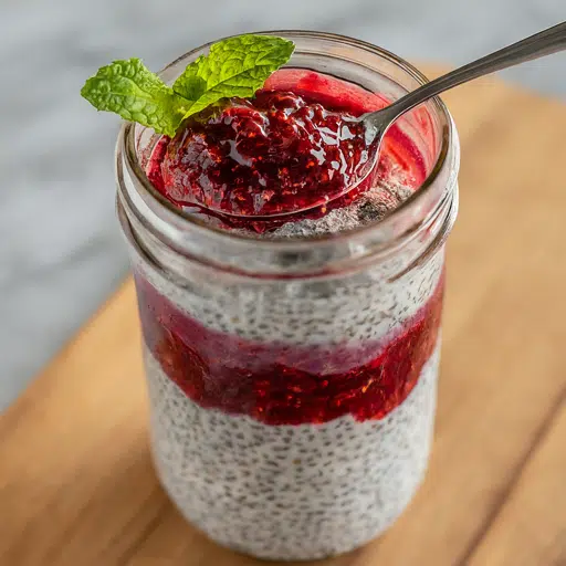 Almond Milk Chia Seed Pudding