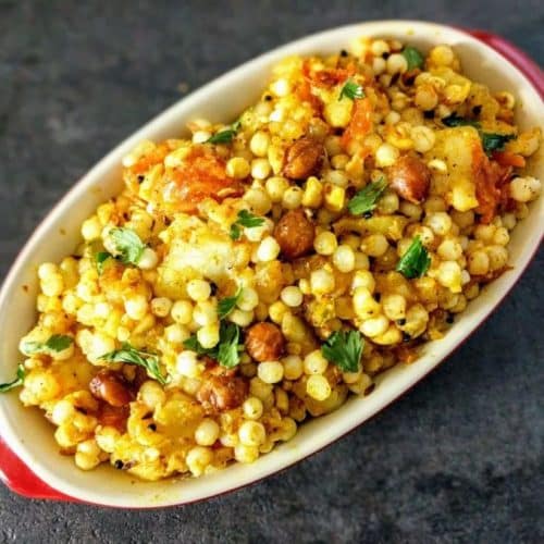 Sabudana Javvarisi Khichdi