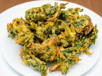 பாலக் கீரை பக்கோடா