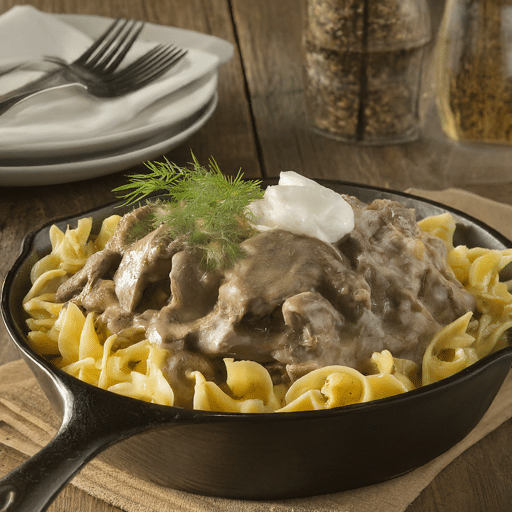 Beef Stroganoff recipe