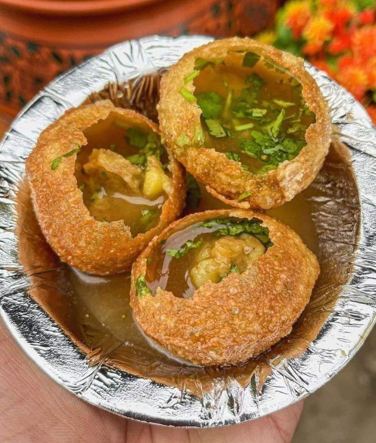 What Is Odisha’s Famous Food? 20 Must-Try Dishes 11 Gupchup Odia street food with crispy puris filled with potatoes chutney and spices